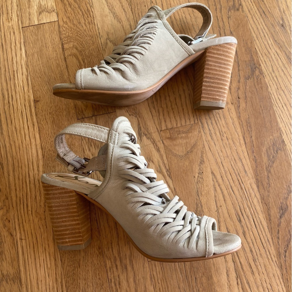 Sam Edelman Holly Slingback Heel Sandal Size 6.5